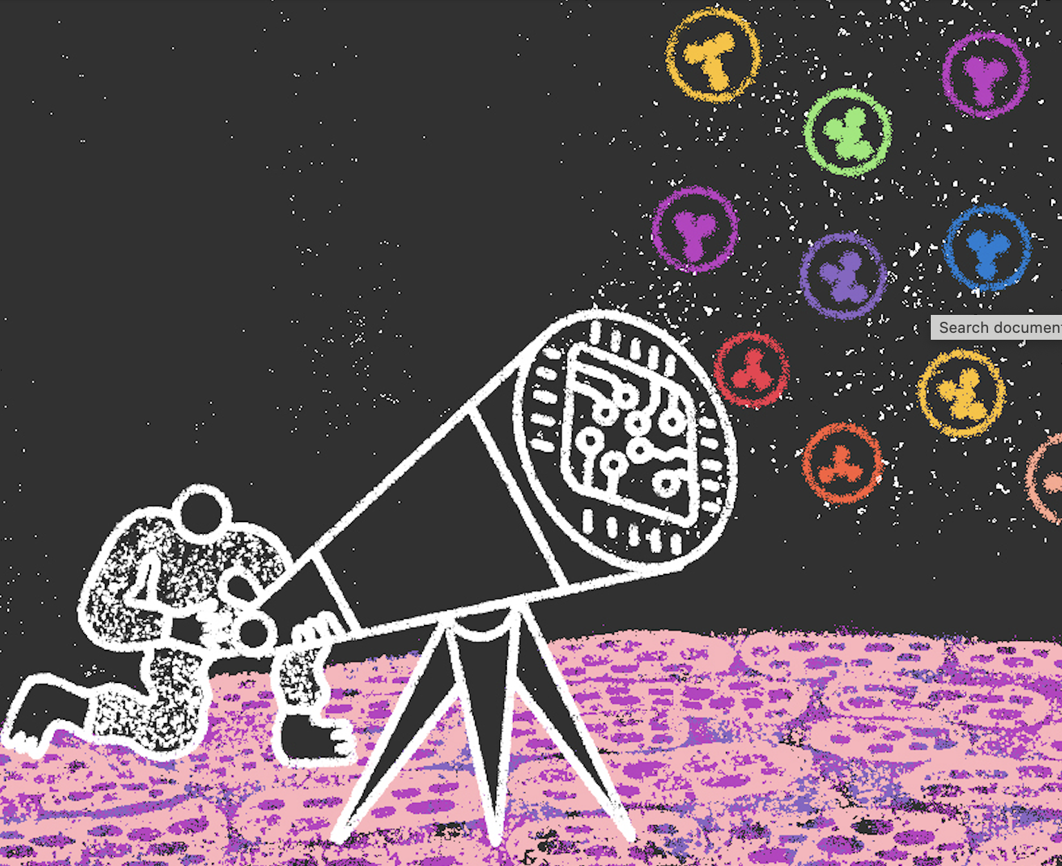 Multimodal AI generates virtual population for tumor microenvironment modeling