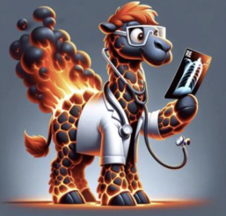 A clinically accessible small multimodal radiology model and evaluation metric for chest X-ray findings